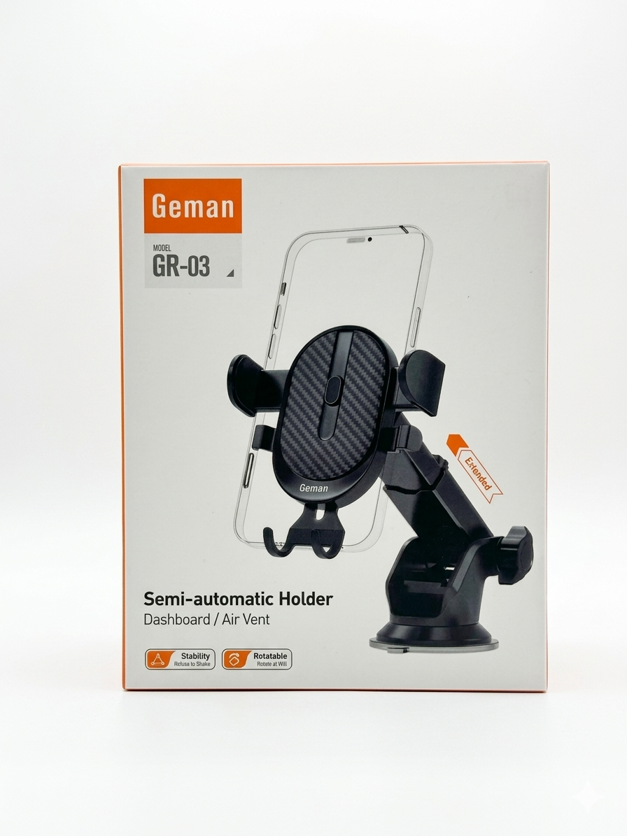 Geman GR-03 Universal Adjustable Car Mobile Holder with Long Arm