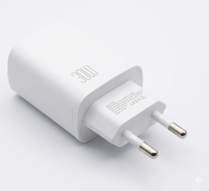 Geman Fast Charger 30W  Dual USB Ports G-181