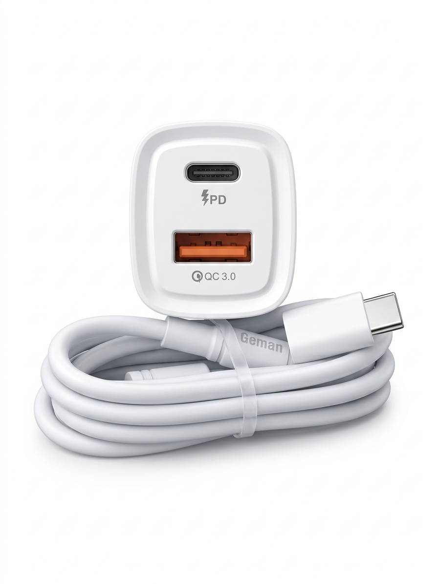 Geman Fast Charger 30W  Dual USB Ports G-181