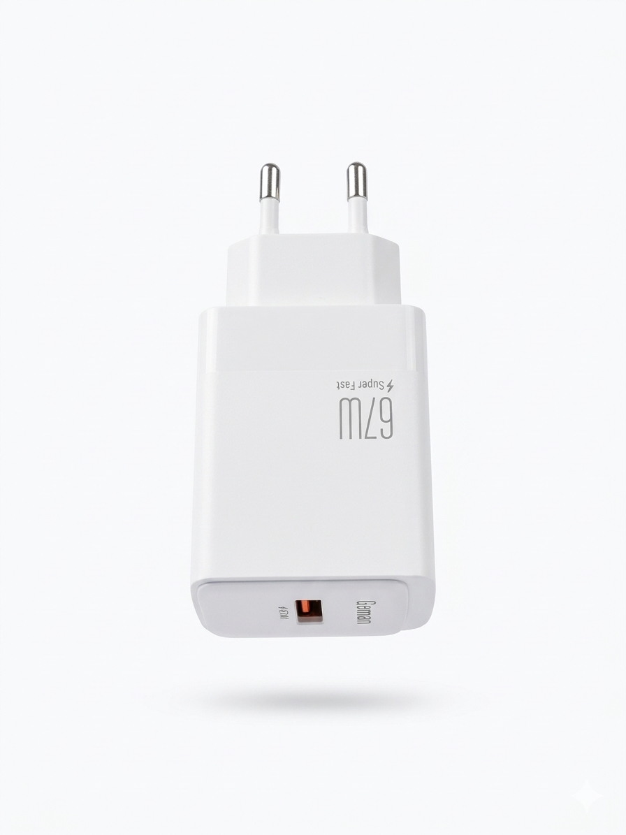 67W Super Fast Charger G189 – Type-C Turbo Flash Charger for Android & iPhone