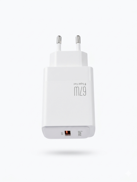 67W Super Fast Charger G189 – Type-C Turbo Flash Charger for Android & iPhone