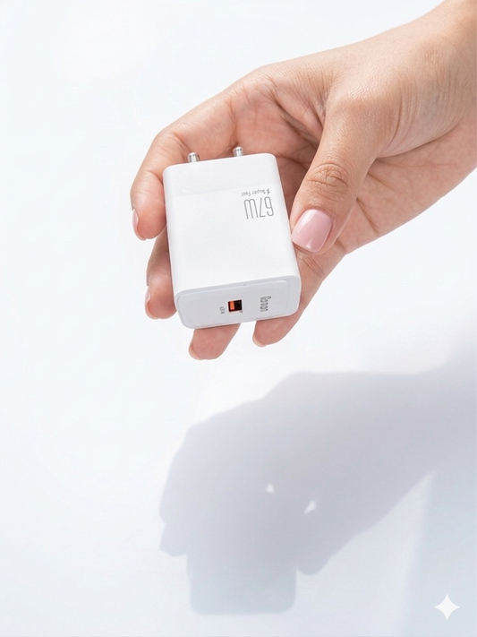67W Super Fast Charger G189 – Type-C Turbo Flash Charger for Android & iPhone