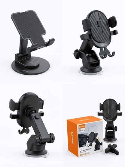 Geman GR-03 Universal Adjustable Car Mobile Holder with Long Arm