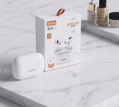 Geman Wireless Earbuds Pro - ANC + Long Battery