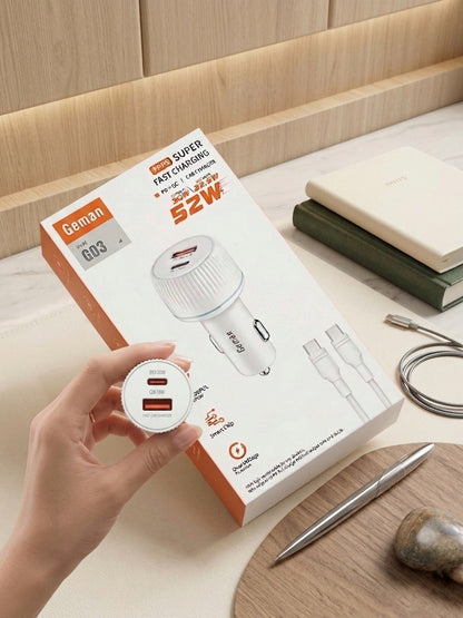 Geman Fast Car Charger dual USB